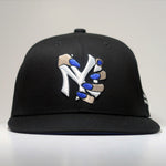 Load image into Gallery viewer, Grabbers Snapback ~ Blue
