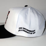 Load image into Gallery viewer, Identity "N" Snapback - White/Black
